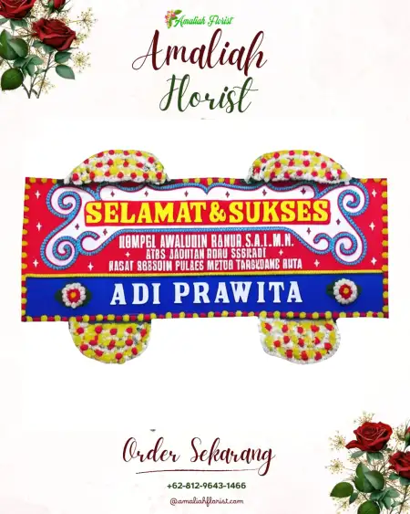 Papan Bunga Ucapan Selamat Ketoyan